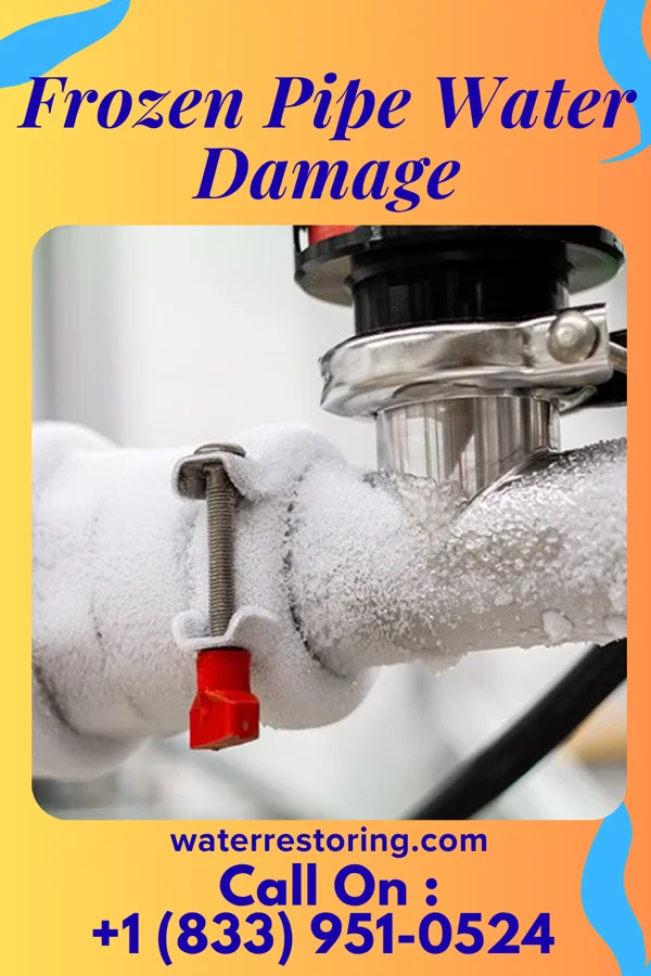 Frozen Pipe Water Damage in Bellevue, MI